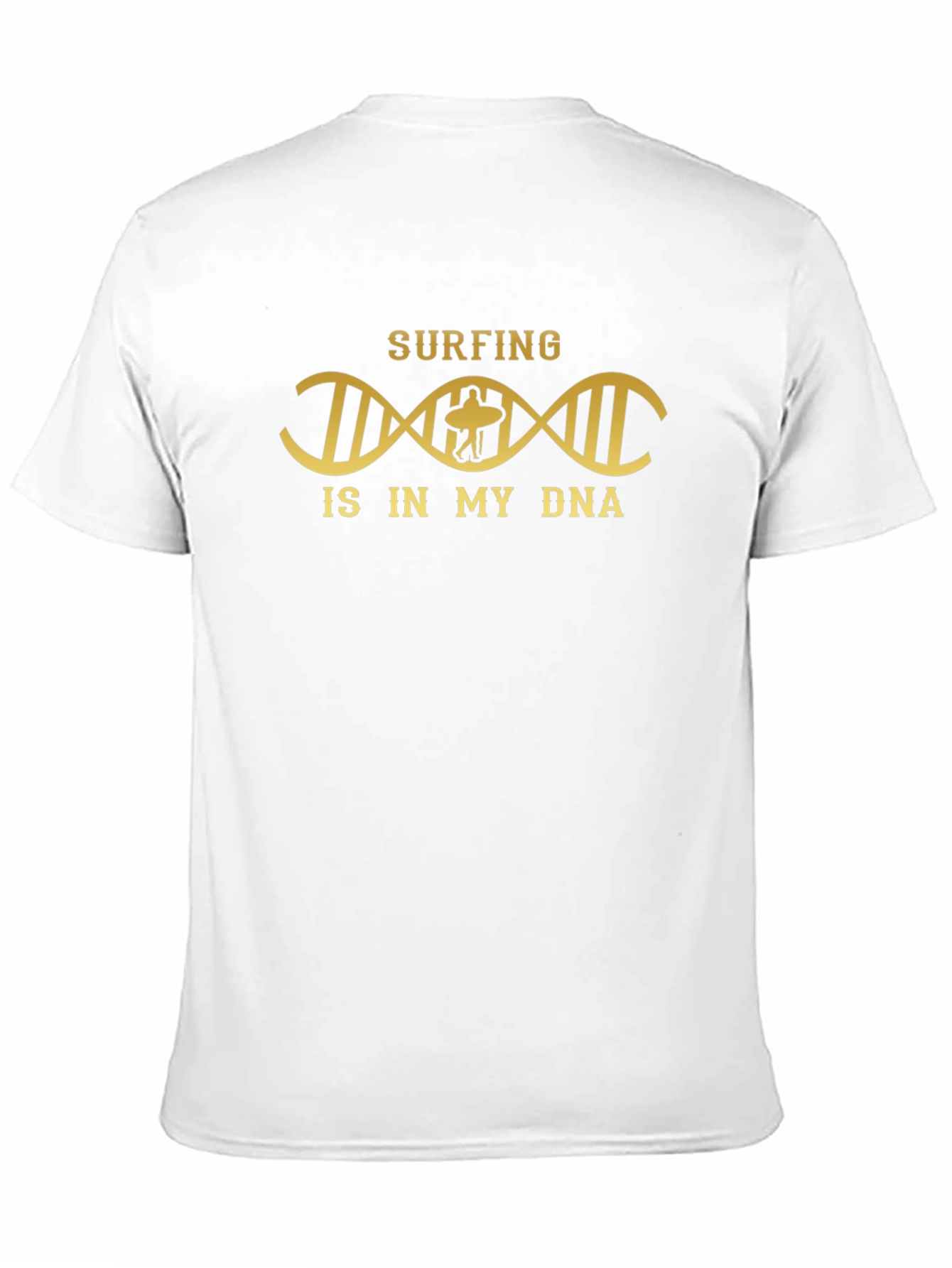 Surfing DNA Graphic Tee - Black T-Shirt