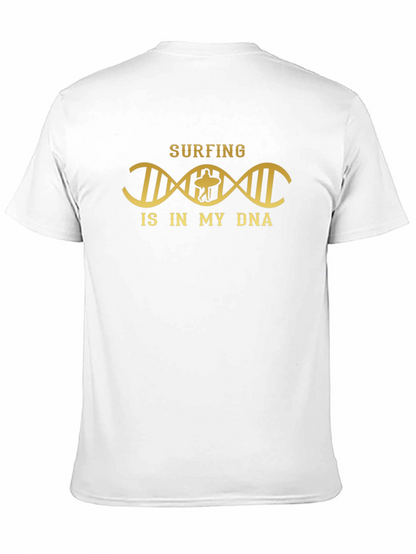 Surfing DNA Graphic Tee - Black T-Shirt