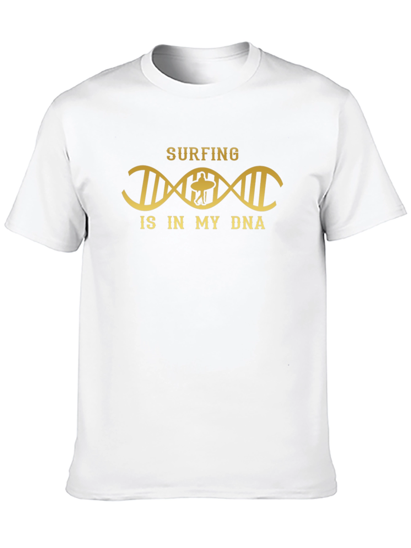 Surfing DNA Graphic Tee - Black T-Shirt