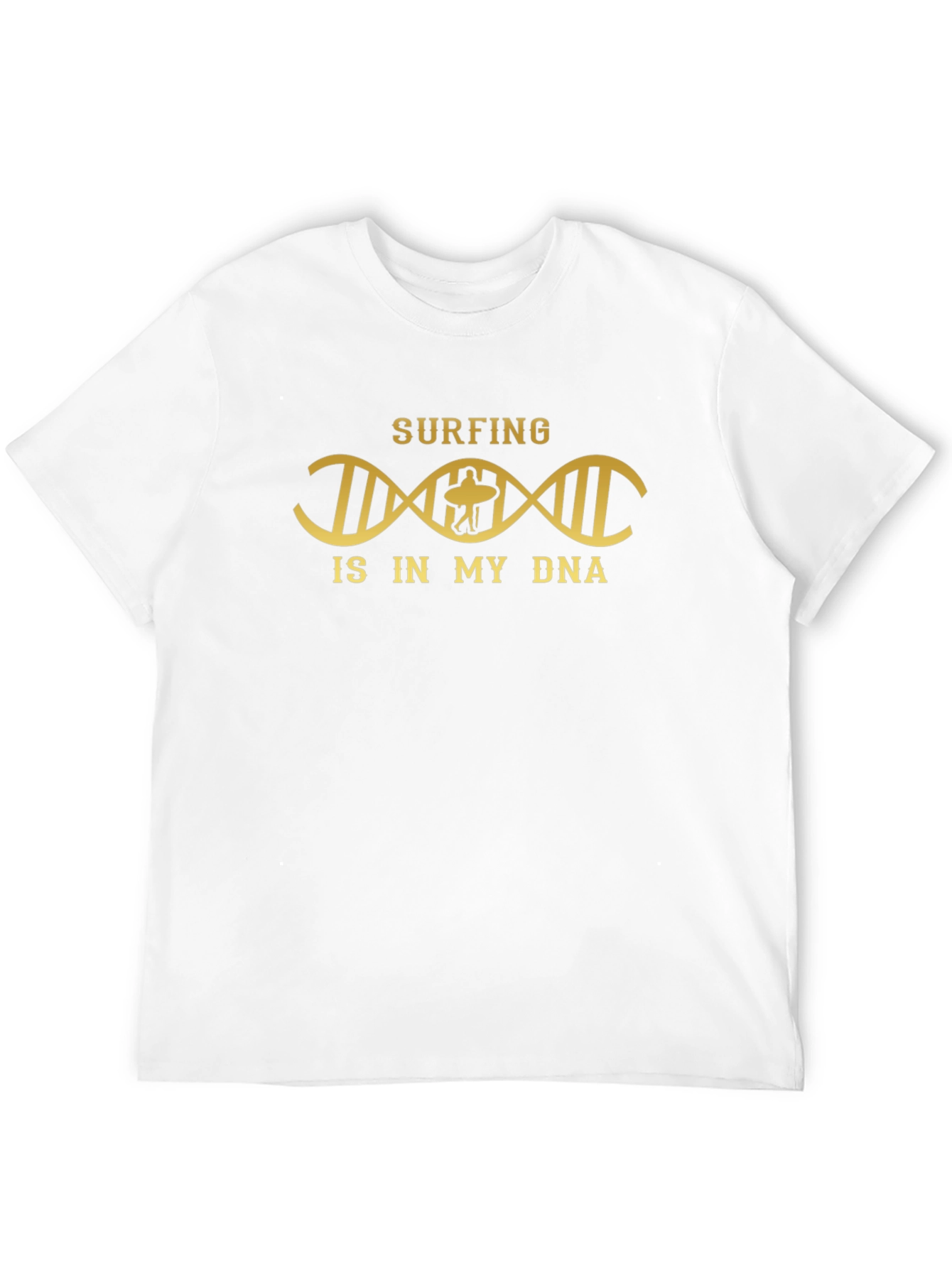 Surfing DNA Graphic Tee - Black T-Shirt