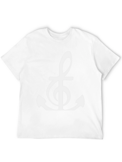 Music Anchor Graphic Tee - Black