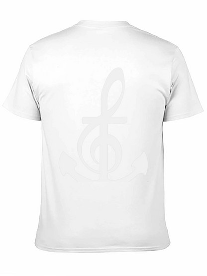 Music Anchor Graphic Tee - Black
