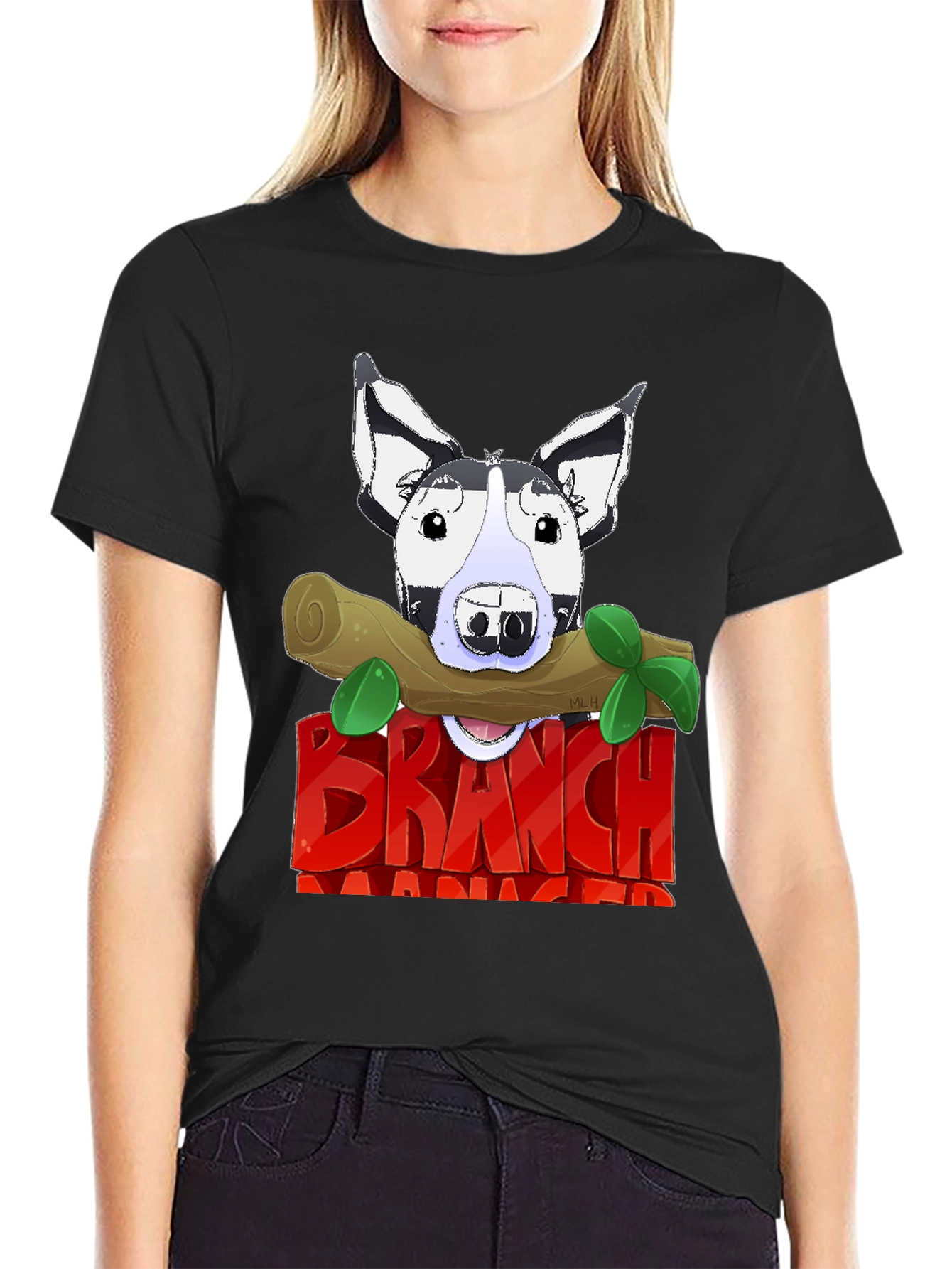 Branch Manager Dog T-Shirt