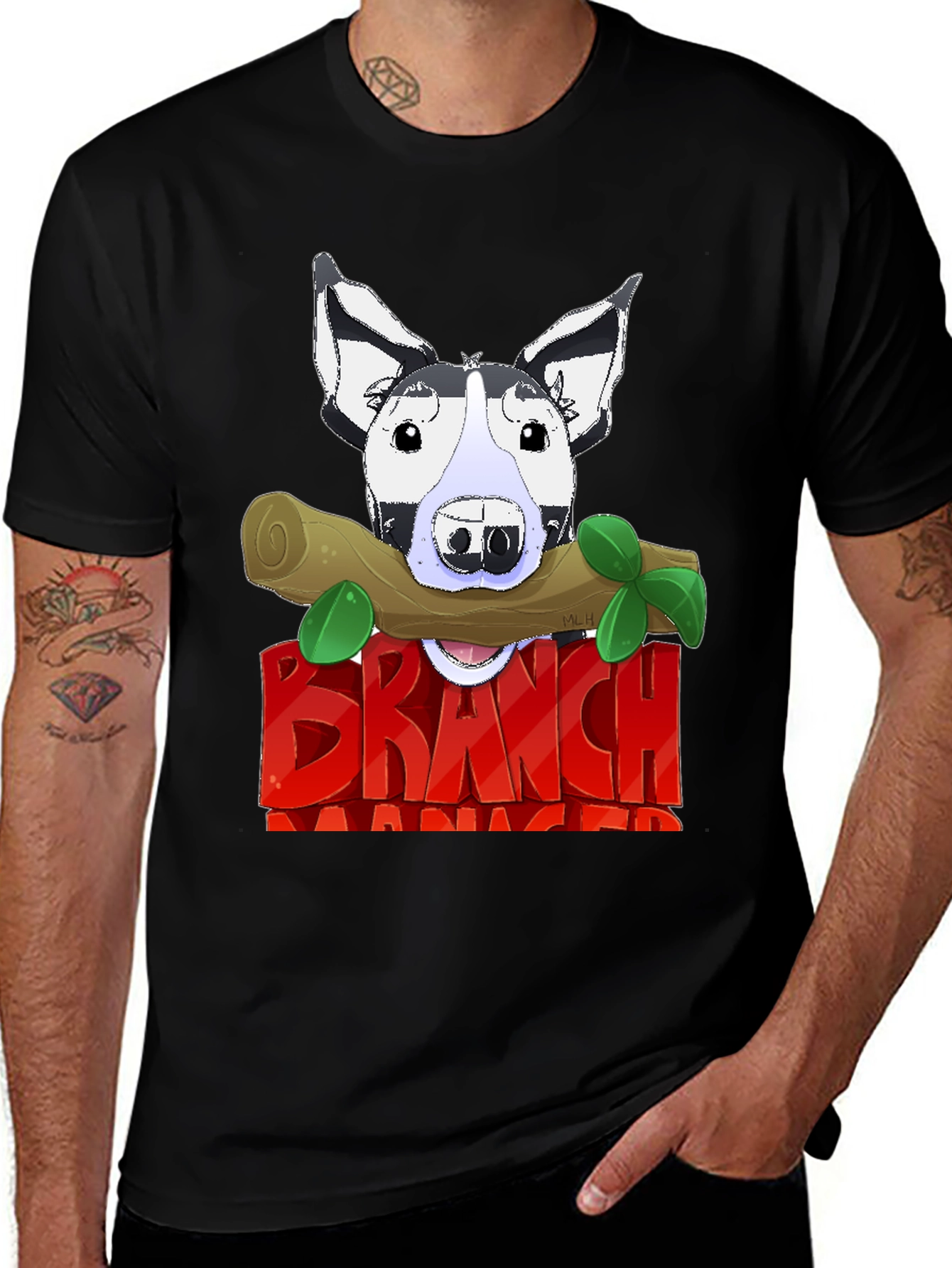 Branch Manager Dog T-Shirt