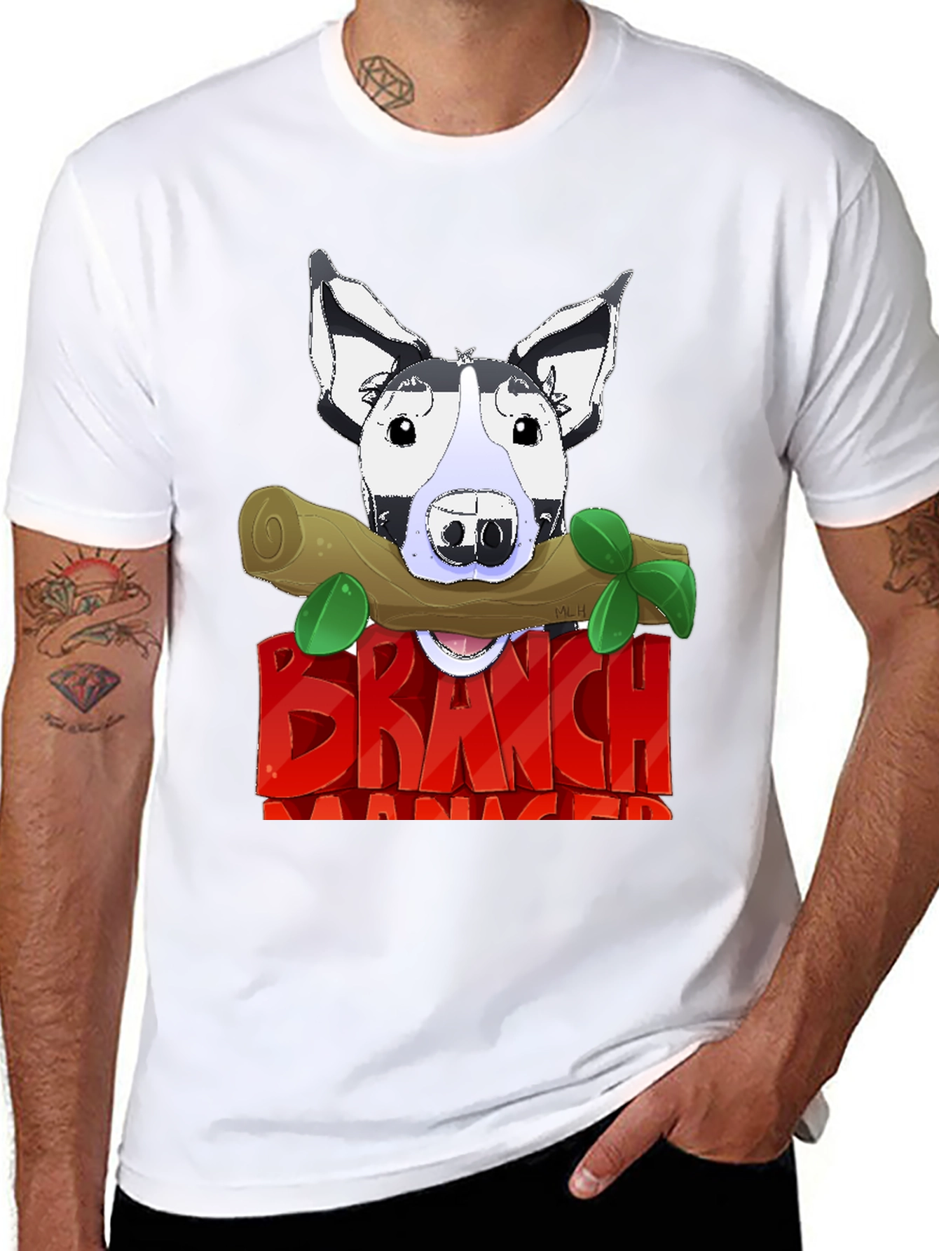 Branch Manager Dog T-Shirt