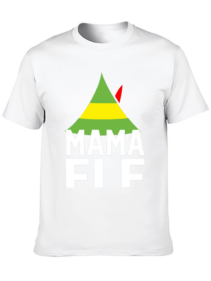 Mama Elf Christmas T-Shirt
