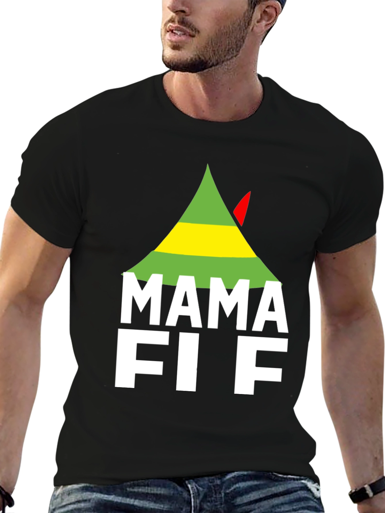 Mama Elf Christmas T-Shirt