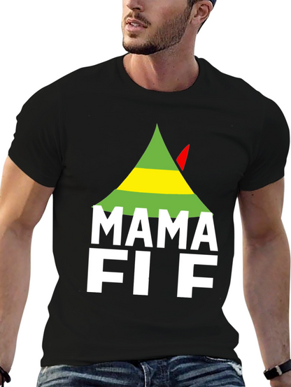 Mama Elf Christmas T-Shirt