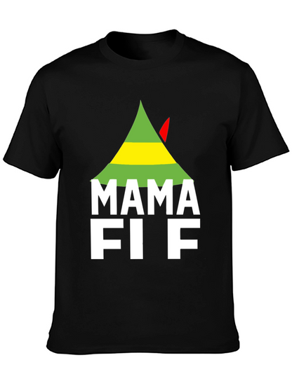 Mama Elf Christmas T-Shirt