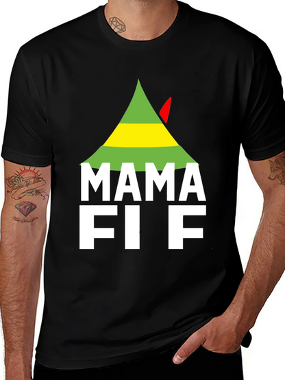 Mama Elf Christmas T-Shirt