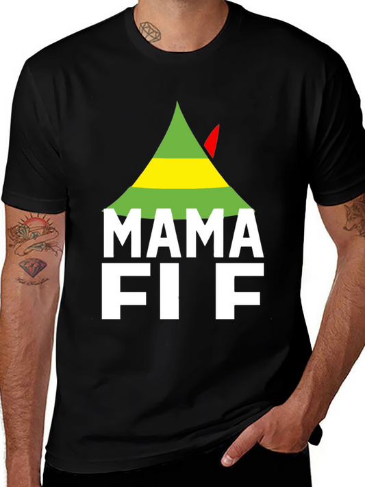 Mama Elf Christmas T-Shirt