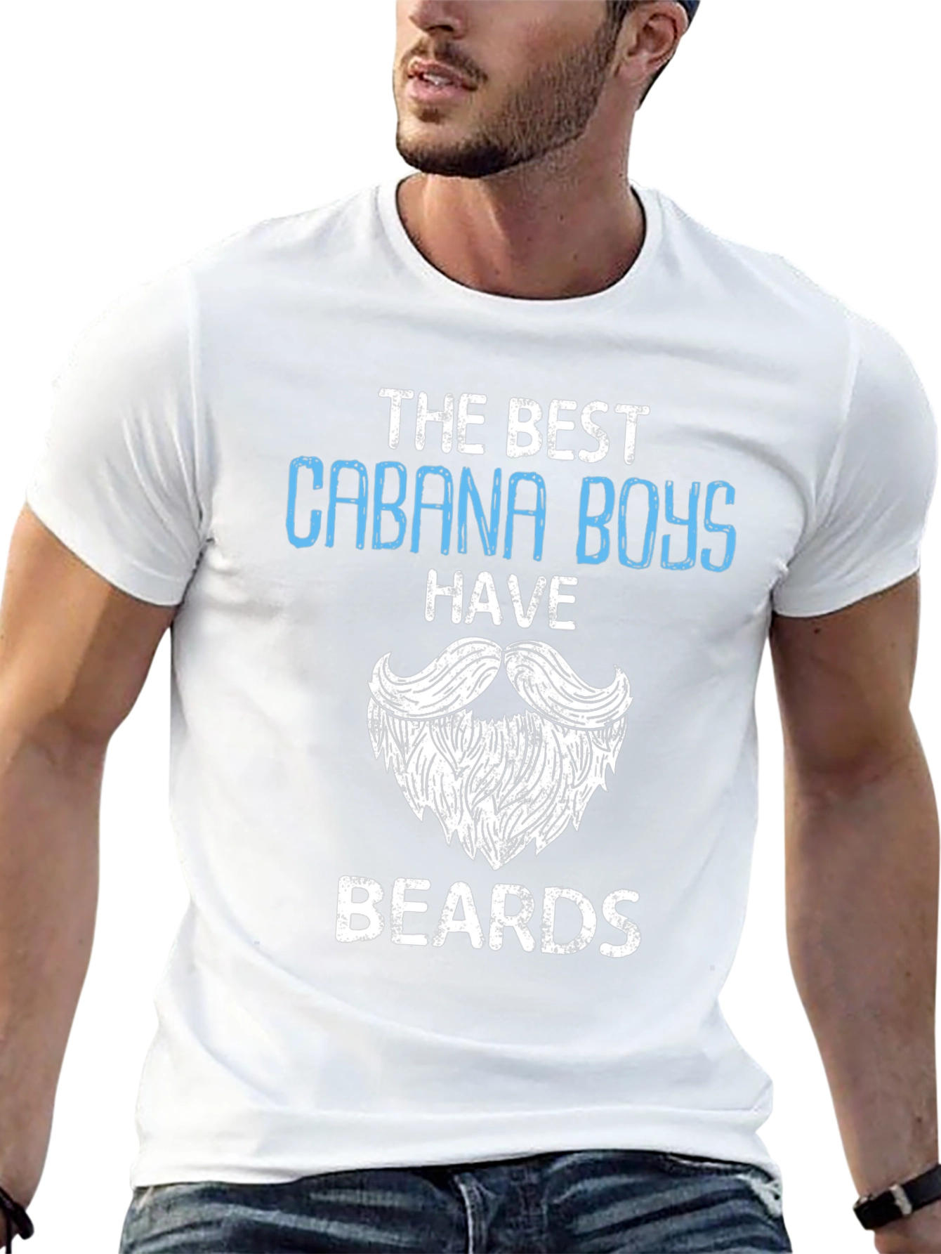 Cabana Boys Have Beards Graphic T-Shirt