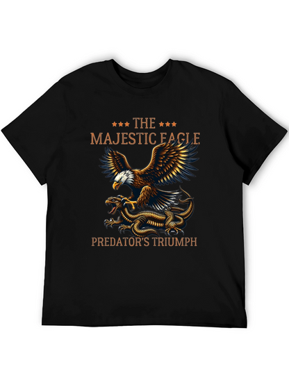 Majestic Eagle Predators Triumph Graphic T-Shirt