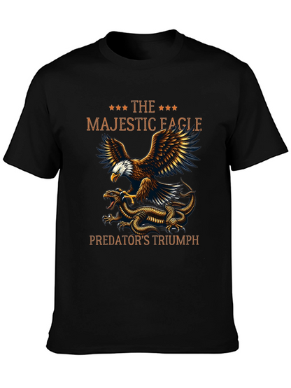 Majestic Eagle Predators Triumph Graphic T-Shirt