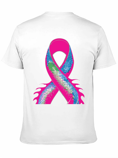 Ribbon Scale Graphic Black T-Shirt