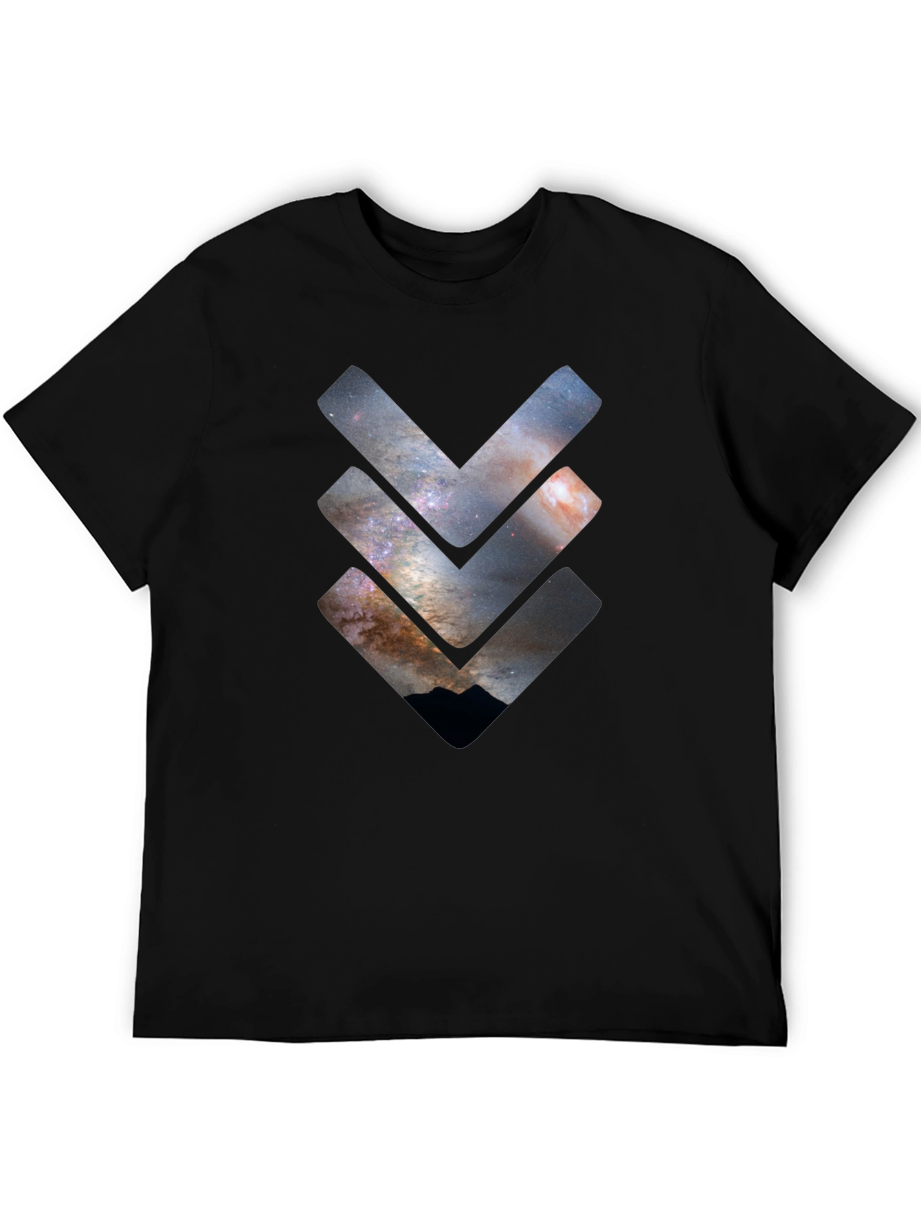 Cosmic Arrow T-Shirt - Galaxy Print Design