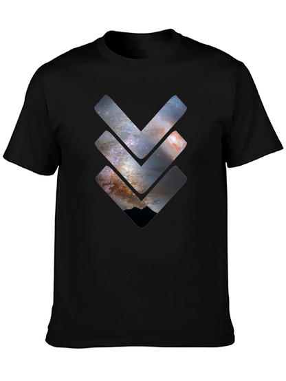 Cosmic Arrow T-Shirt - Galaxy Print Design
