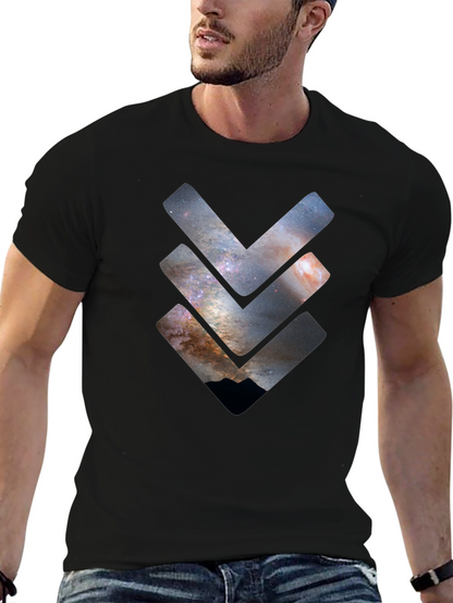 Cosmic Arrow T-Shirt - Galaxy Print Design