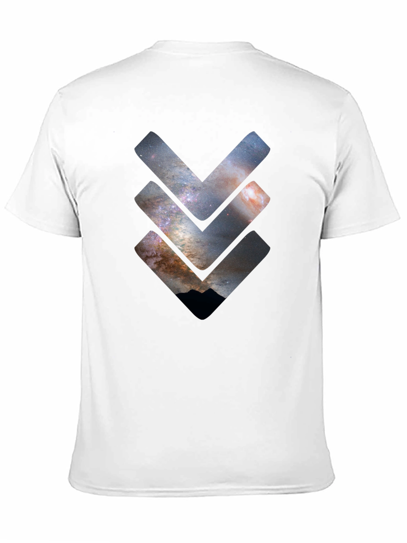Cosmic Arrow T-Shirt - Galaxy Print Design
