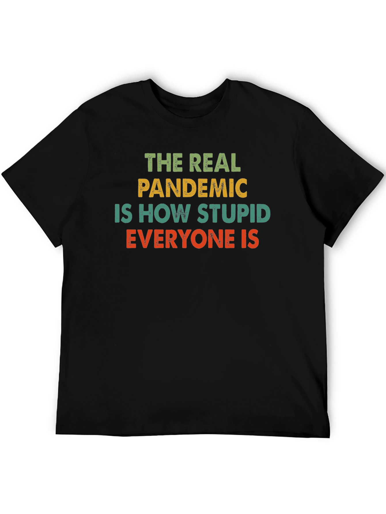 The Real Pandemic Graphic Tee - Unisex Cotton T-Shirt