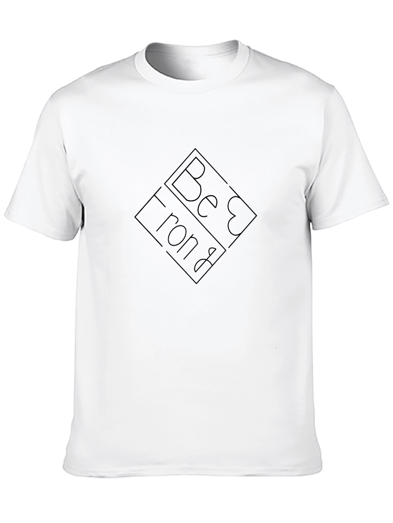 Be Strong Graphic Tee - Mens Black T-Shirt