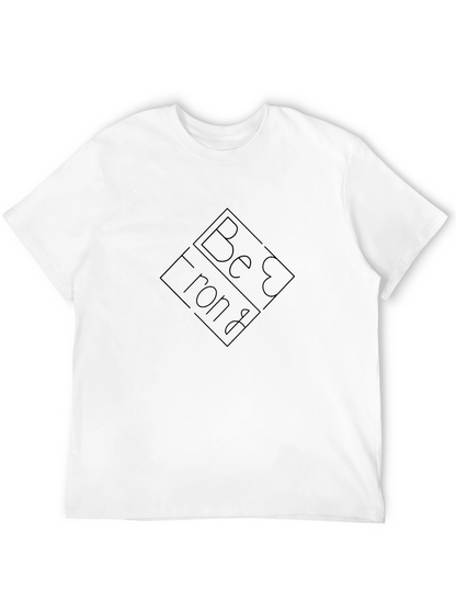 Be Strong Graphic Tee - Mens Black T-Shirt