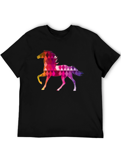 Geometric Horse T-Shirt