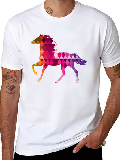 Geometric Horse T-Shirt