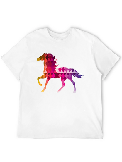 Geometric Horse T-Shirt