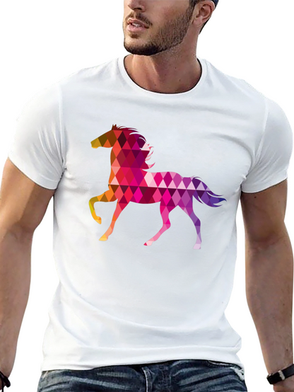Geometric Horse T-Shirt