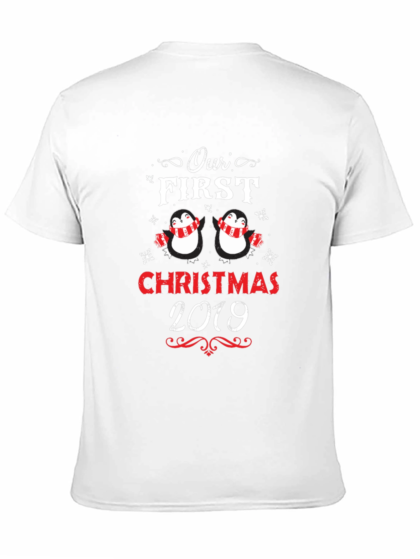 First Christmas Penguins Matching Holiday T-Shirt