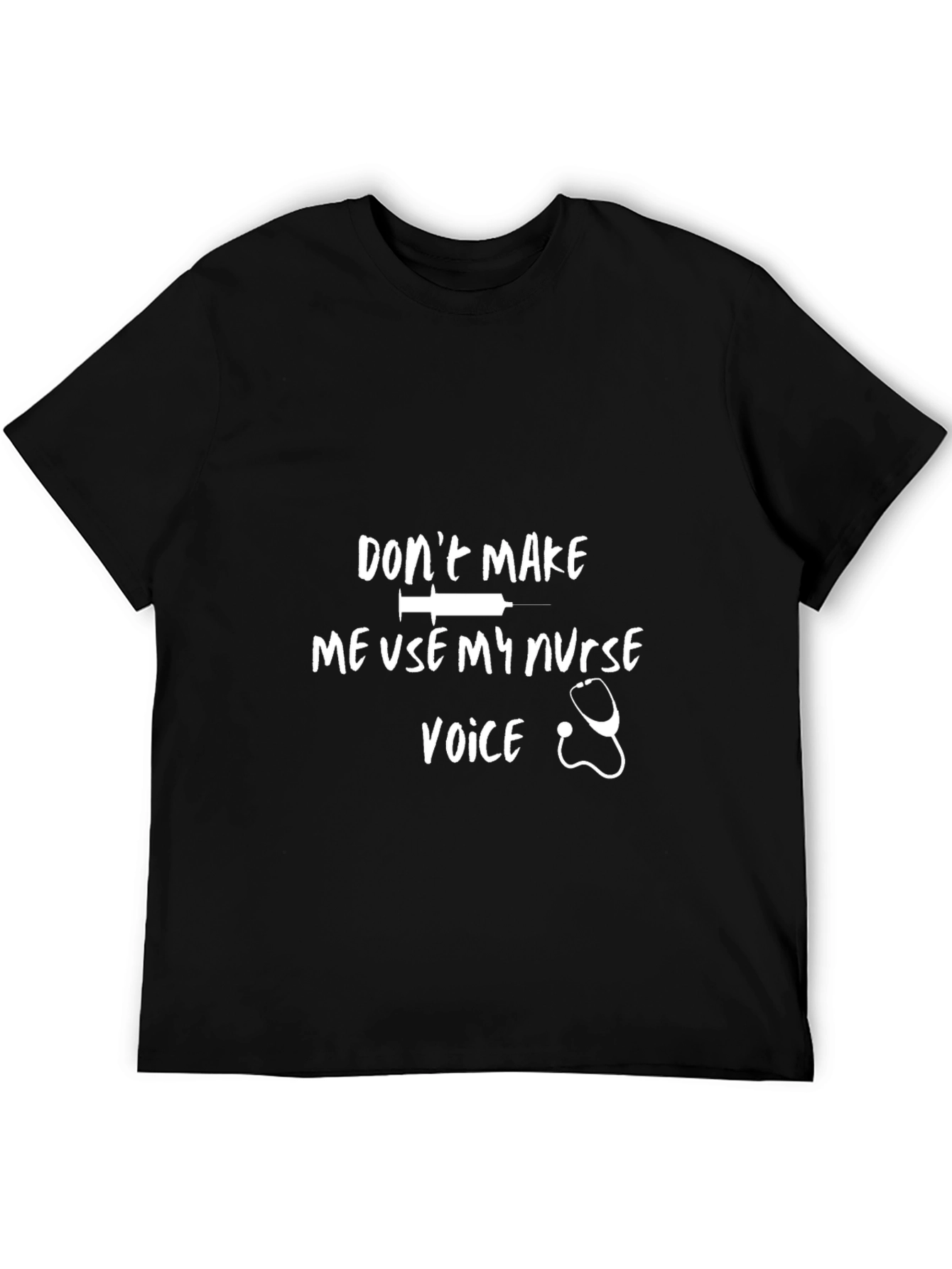 Nurse Voice T-Shirt: Funny Medical Tee