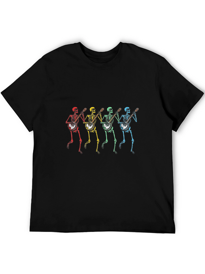 Skeleton Banjo Player T-Shirt