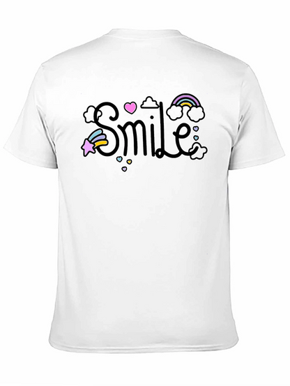 Smile Rainbow Star Heart T-Shirt - Positive Vibes