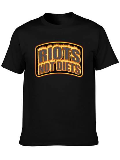 Riots Not Diets Graphic T-Shirt