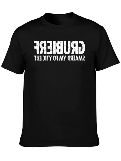 Crubiere City of Dreams Black T-Shirt
