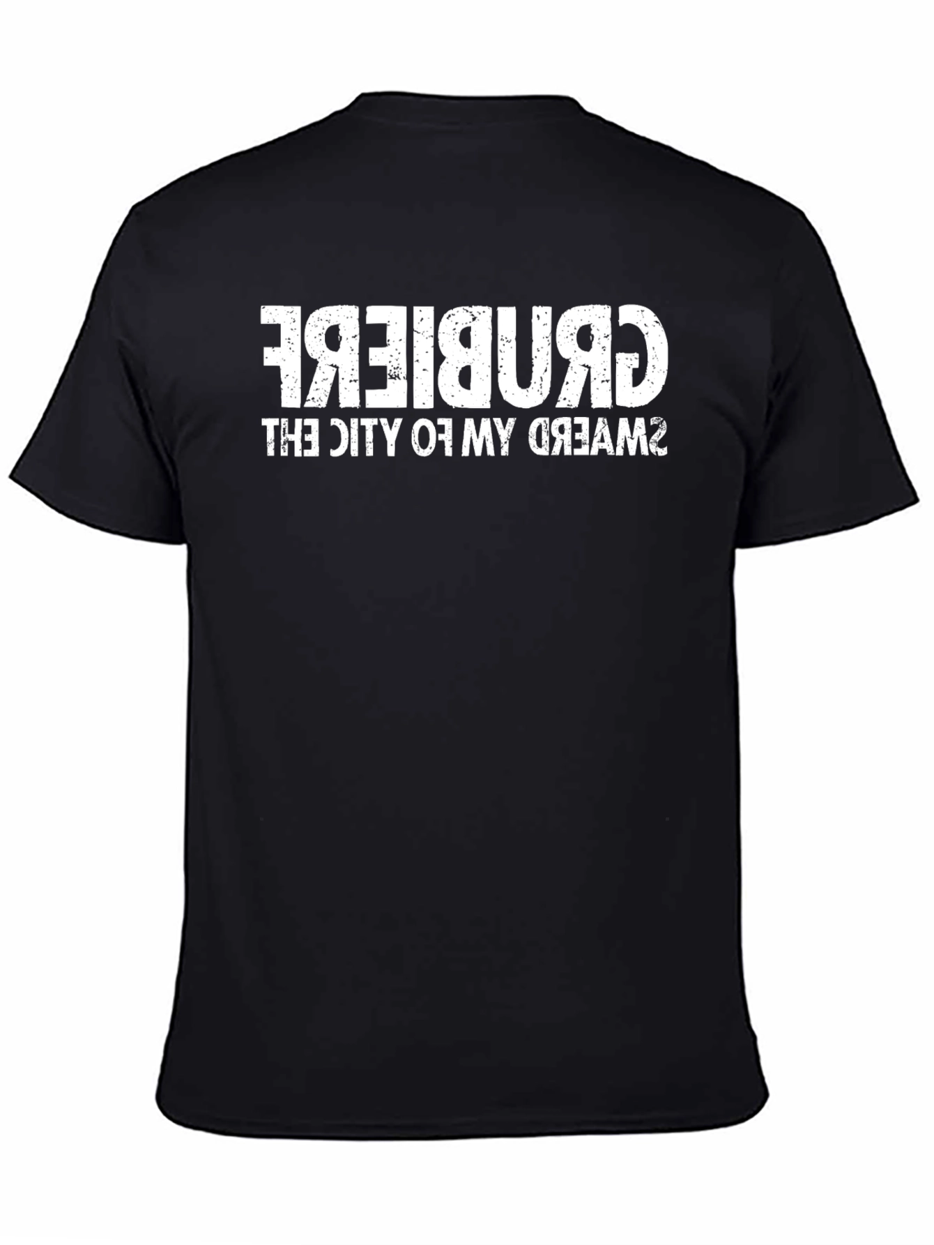 Crubiere City of Dreams Black T-Shirt
