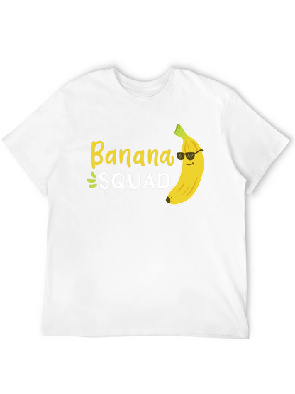 Banana Squad T-Shirt - Black Crew Neck