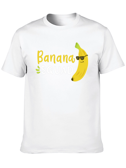 Banana Squad T-Shirt - Black Crew Neck
