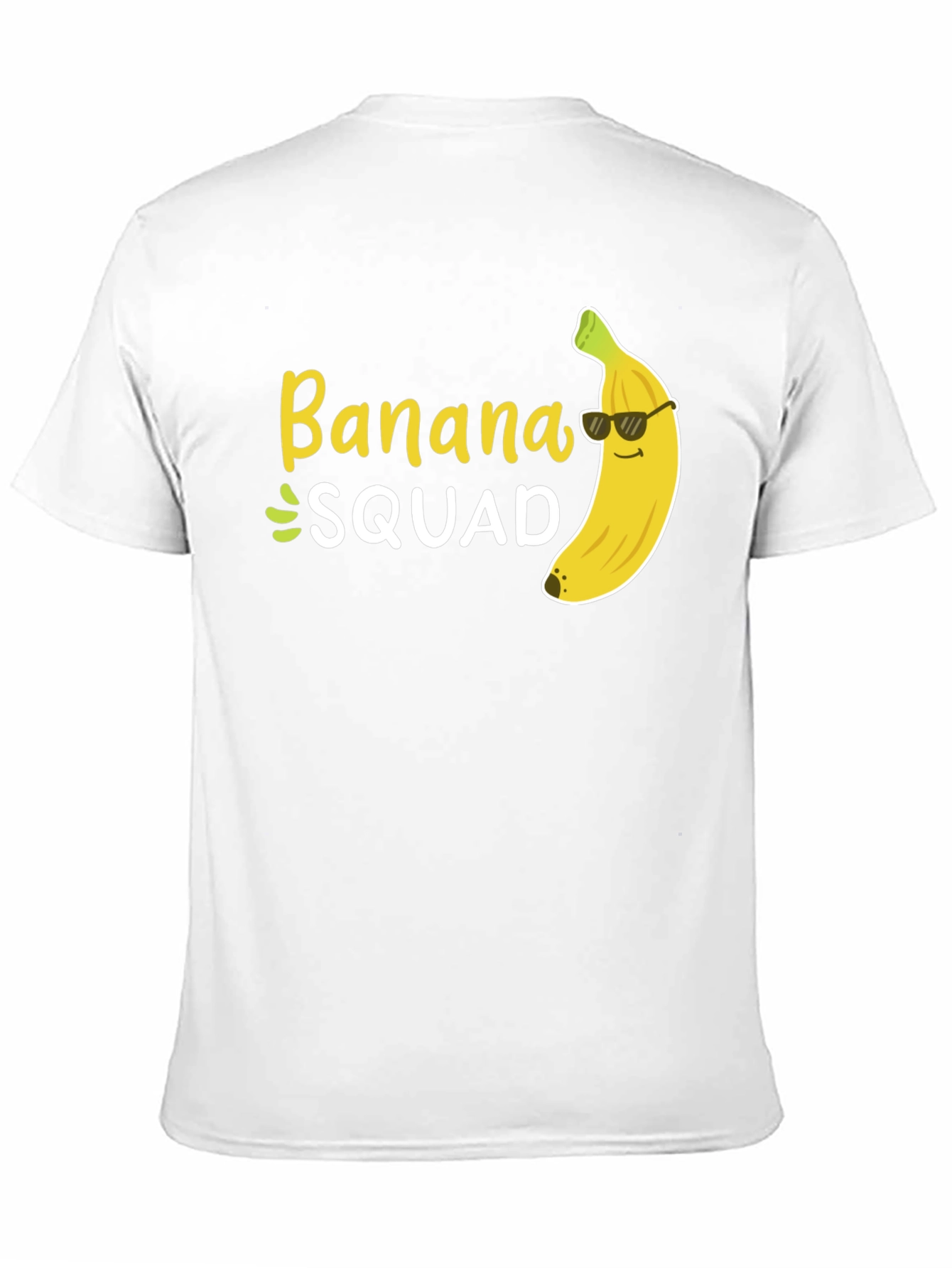 Banana Squad T-Shirt - Black Crew Neck