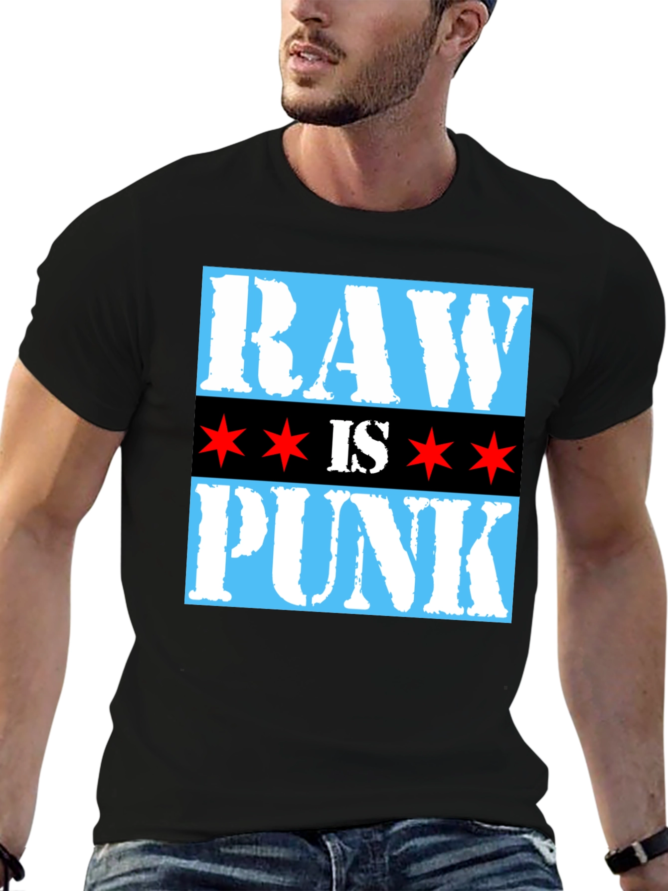 Raw is Punk T-Shirt - Chicago Style