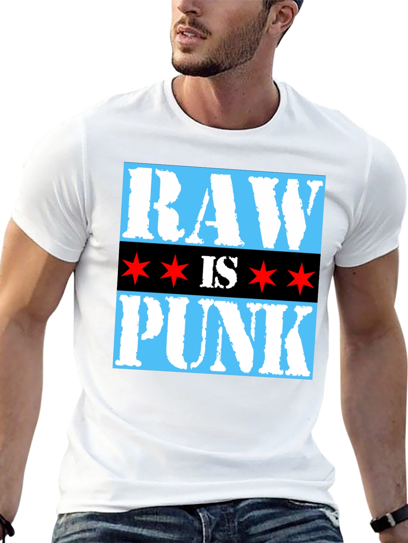 Raw is Punk T-Shirt - Chicago Style