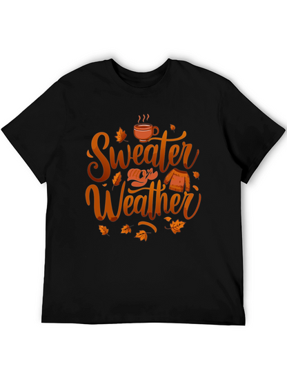 Sweater Weather T-Shirt - Autumn Vibes