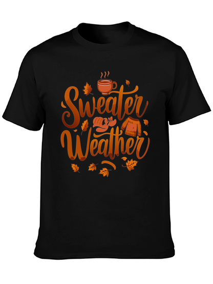Sweater Weather T-Shirt - Autumn Vibes