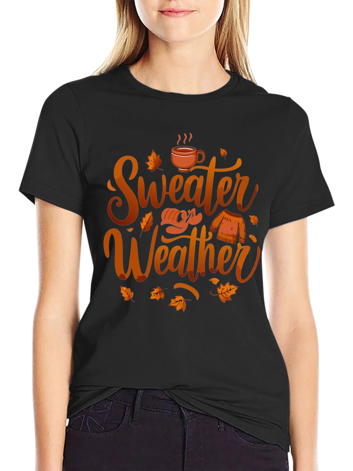 Sweater Weather T-Shirt - Autumn Vibes