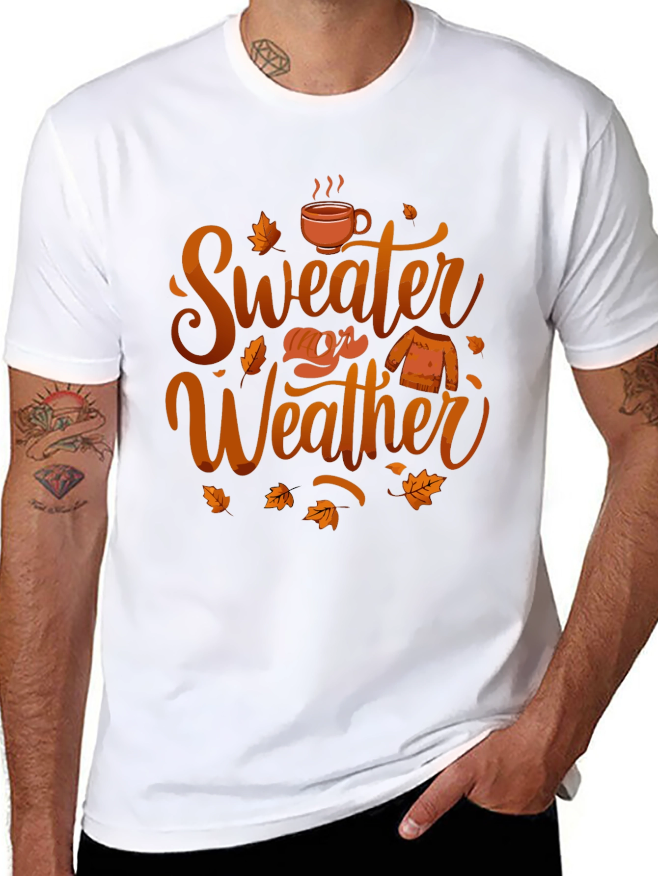 Sweater Weather T-Shirt - Autumn Vibes