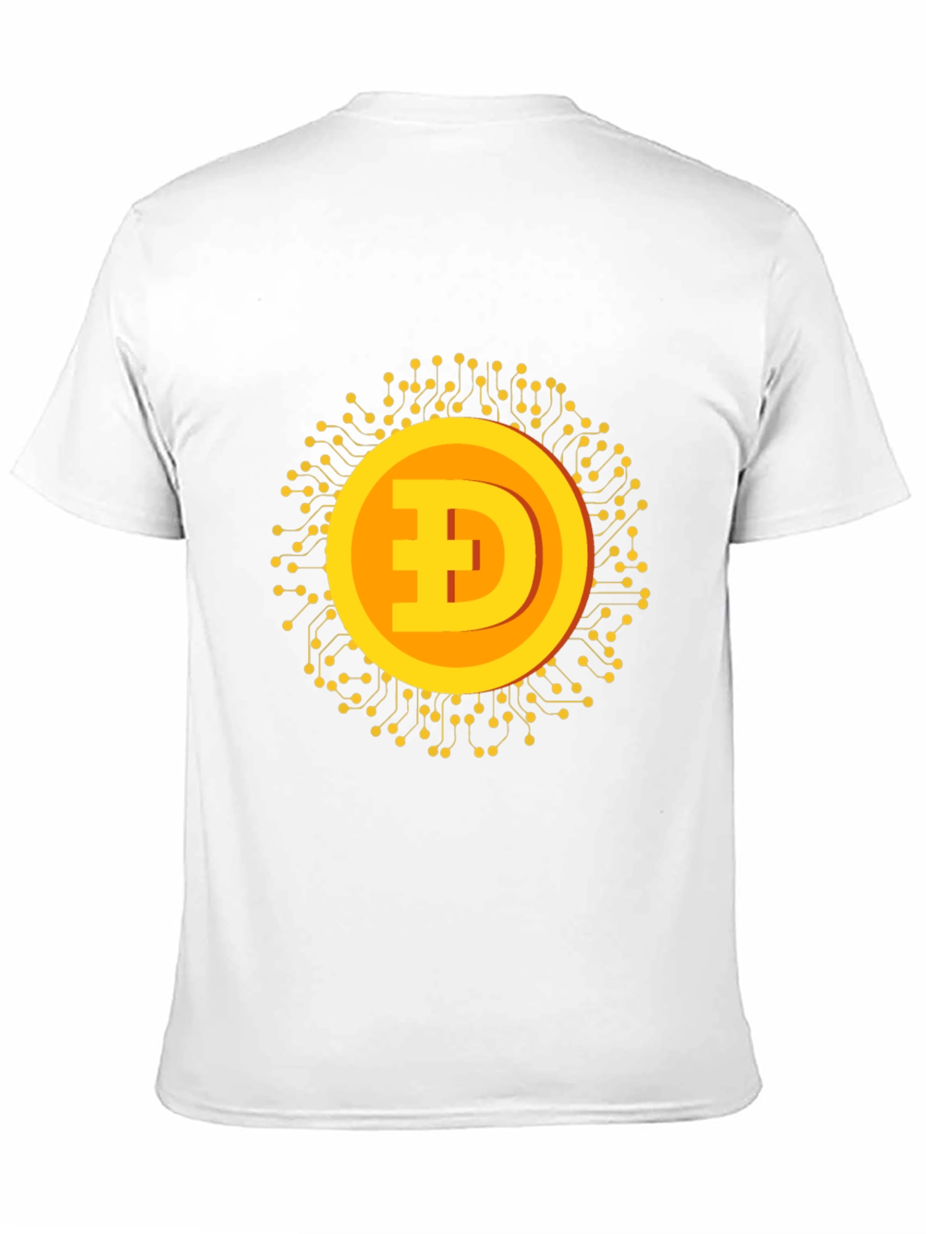 Dogecoin Crypto Graphic T-Shirt - Black