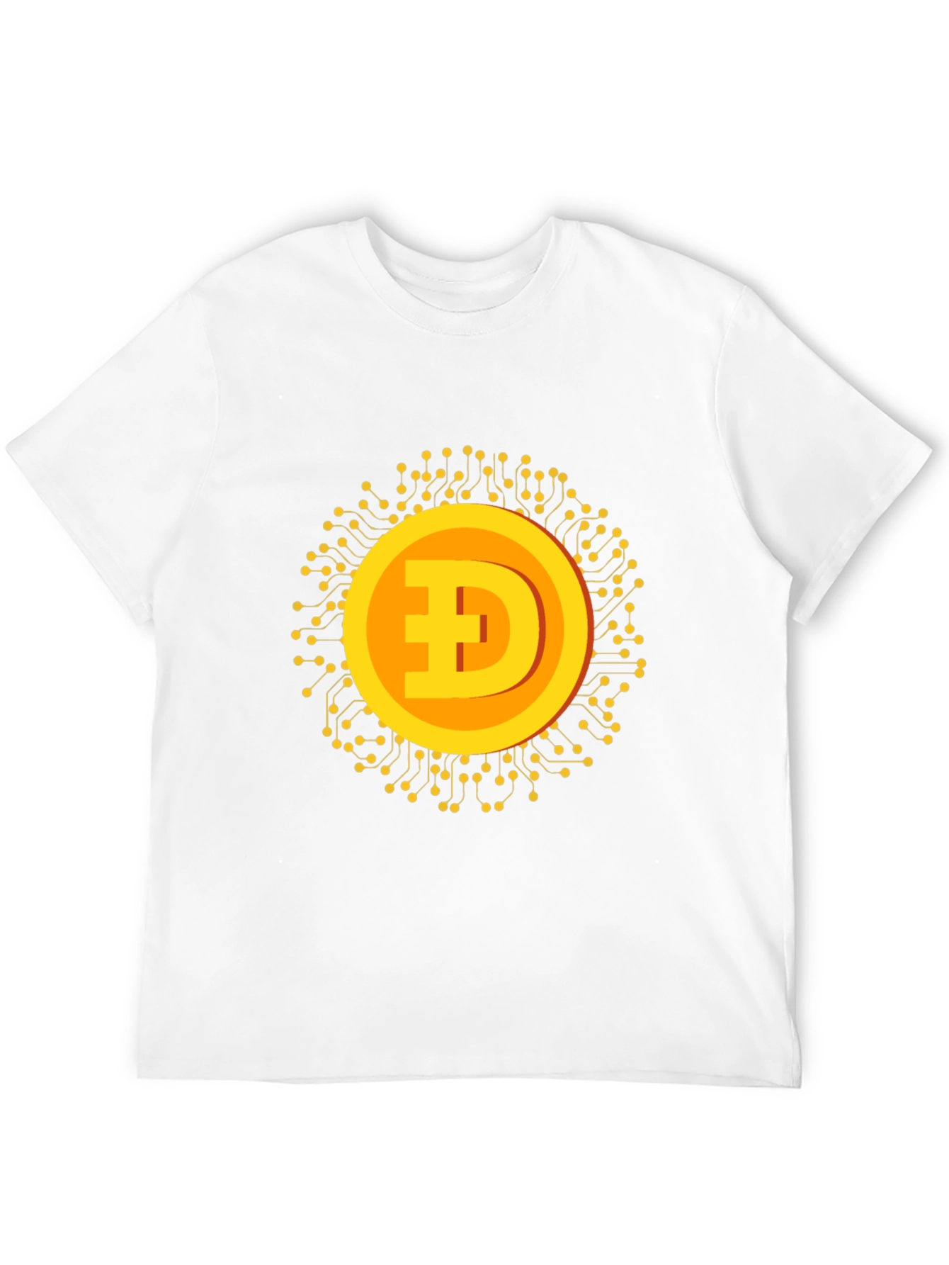 Dogecoin Crypto Graphic T-Shirt - Black