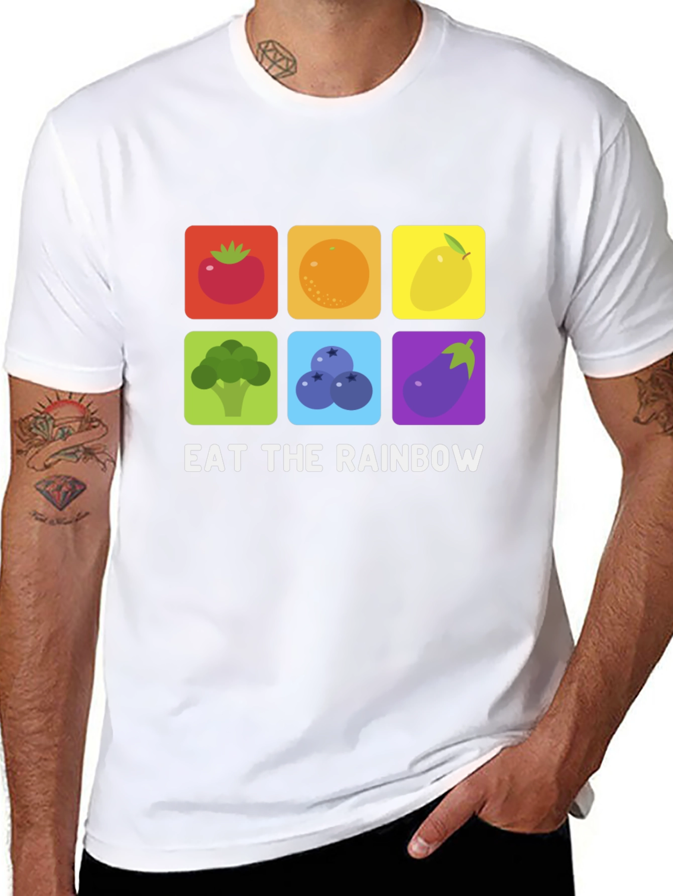 Eat the Rainbow Graphic Tee