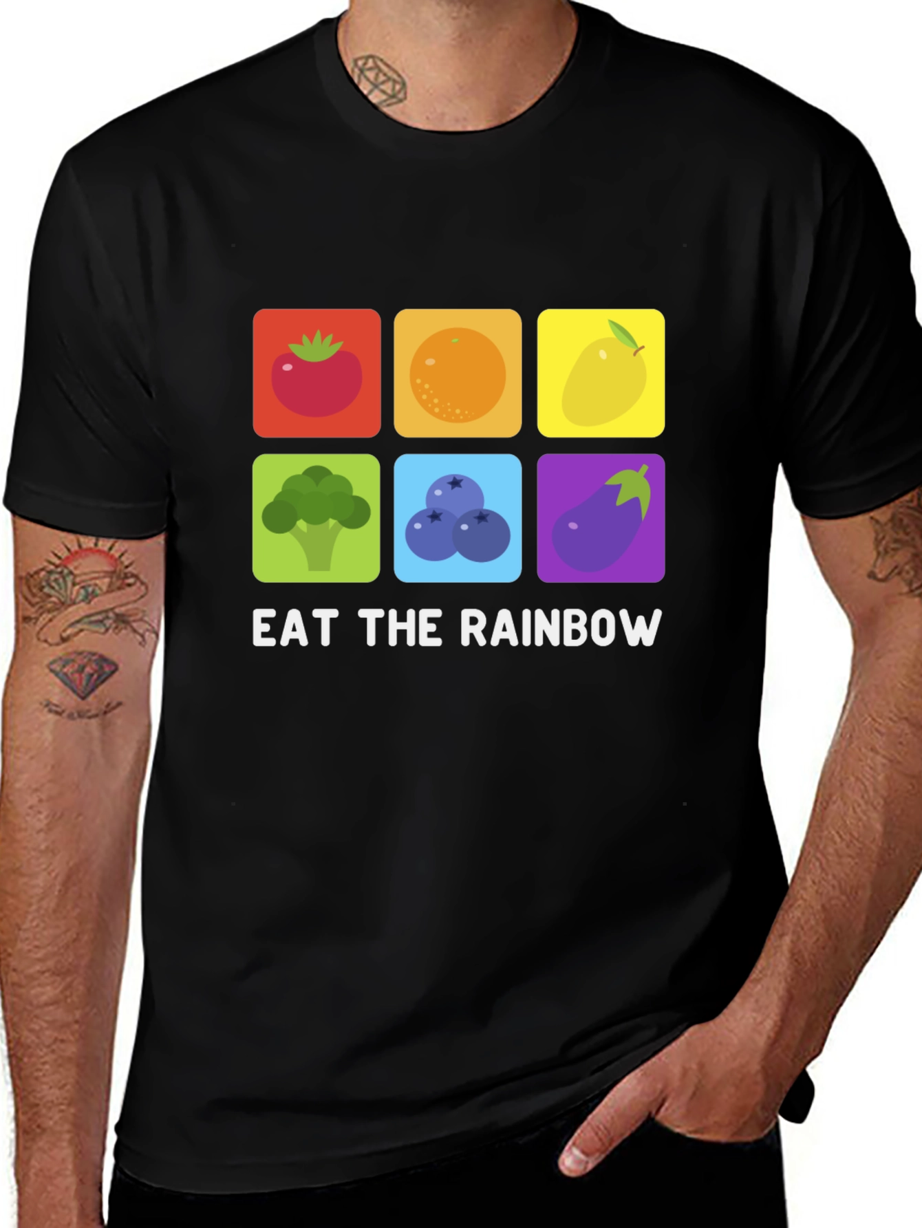 Eat the Rainbow Graphic Tee